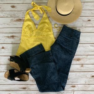 Contempo wide leg jeans